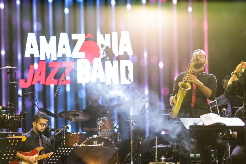 Dia Internacional do Jazz é celebrado com espetáculo da Amazônia Jazz Band