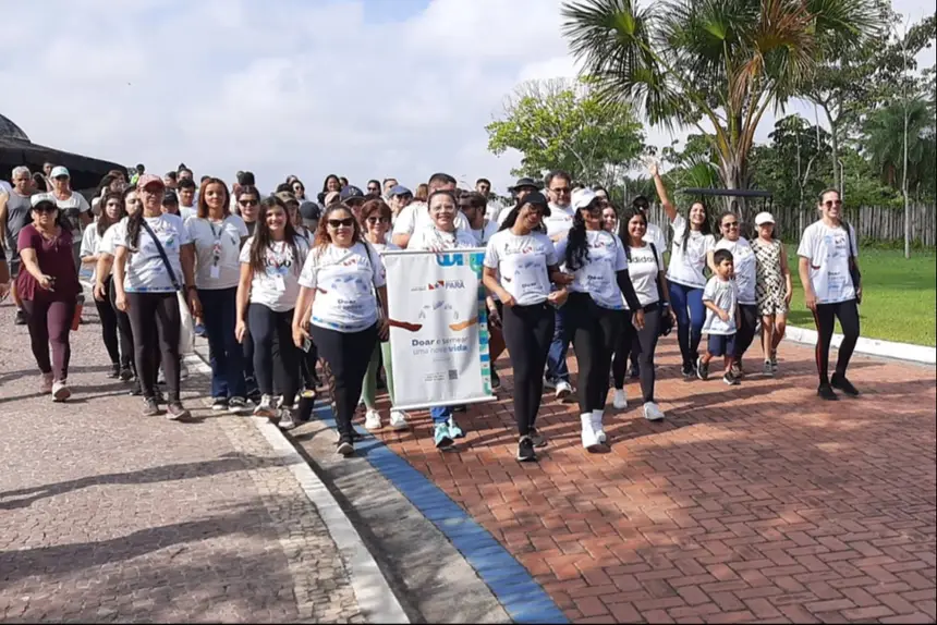 Caminhada no Parque do Utinga reforça importância da doação de órgãos e tecidos