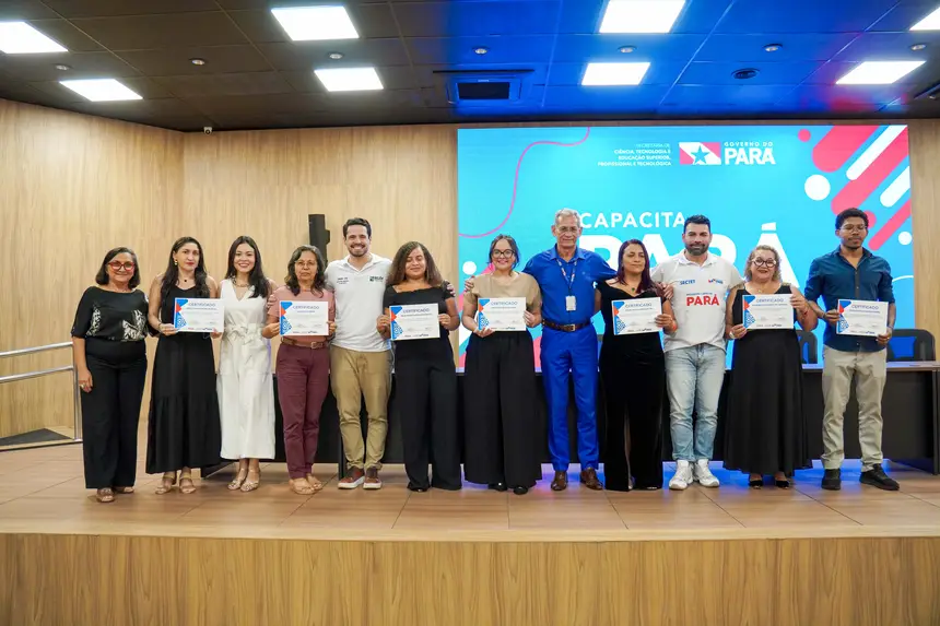 Capacita Pará certifica 213 alunos e fortalece política permanente de qualificação profissional no Estado