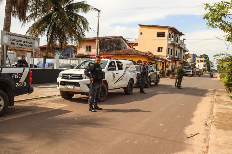 Operação 'Esparavel' registra prisões e apreensões na região de Igarapé-Miri 