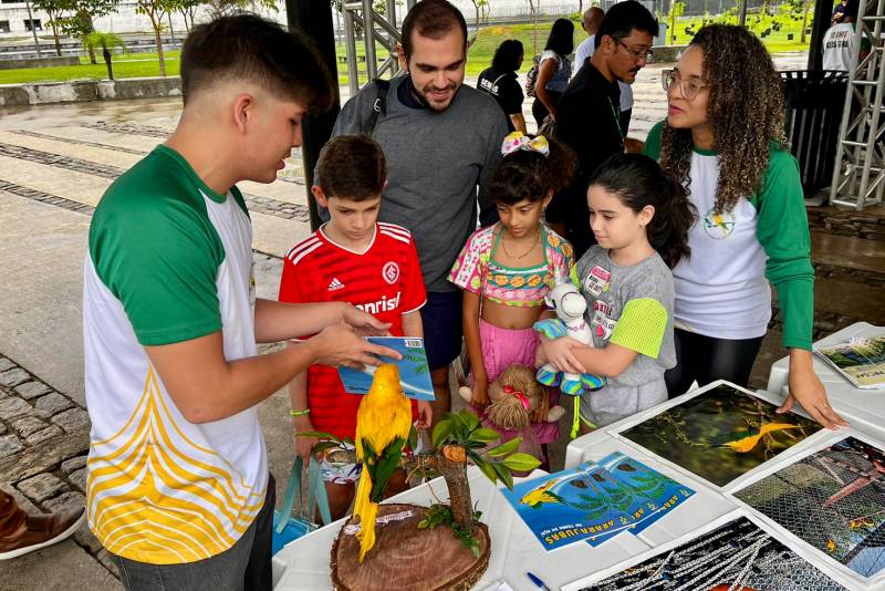 Ideflor-Bio expõe ações e projetos que preservam a fauna e a flora do Pará