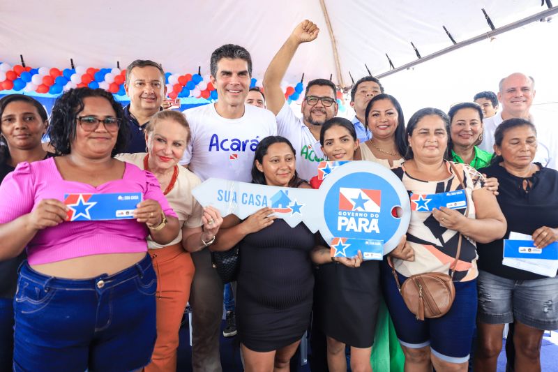 Mais de 900 famílias de Concórdia do Pará e Acará recebem recursos do 'Sua Casa'