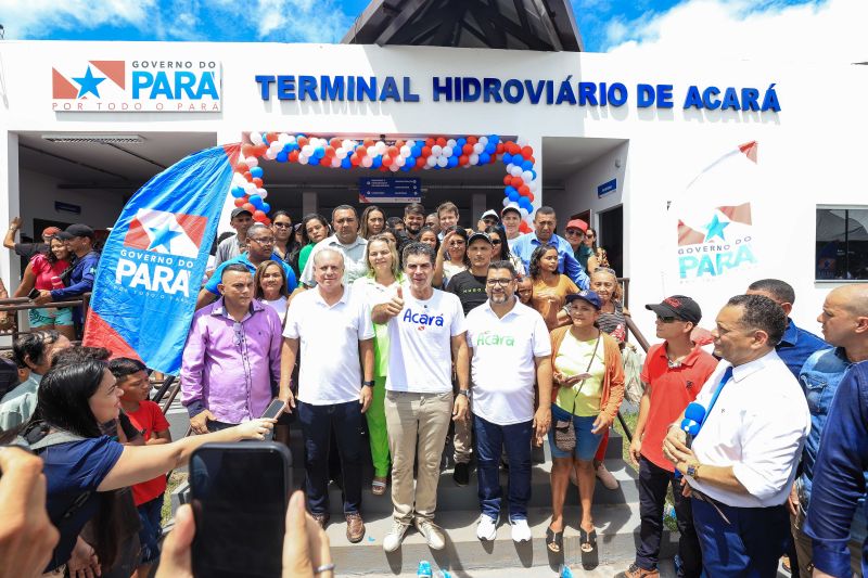 Governo do Pará entrega novo Terminal Hidroviário no Acará 