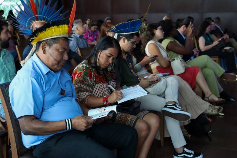 Preservação ambiental e mudanças climáticas nos territórios indígenas são tema de evento, em Belém