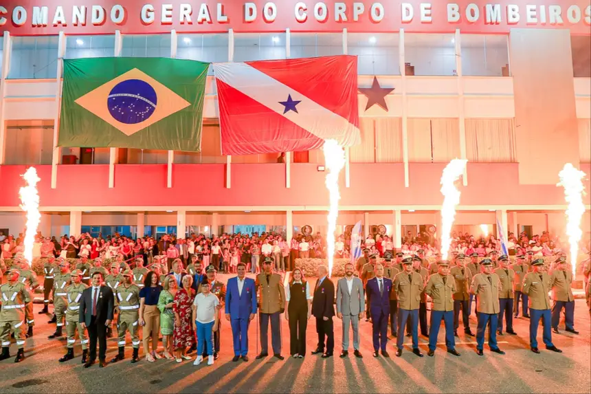 Governo do Pará reforça valorização do Corpo de Bombeiros com sanção de nova lei para a corporação