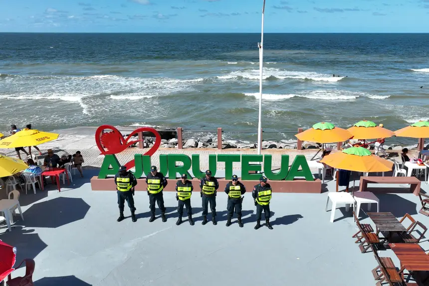 PMPA intensifica ostensividade na praia de Ajuruteua durante a Operação Verão 2025