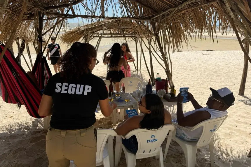 Segup e Polícia Civil promovem ação  preventiva contra o uso de linhas com cerol no distrito de Outeiro