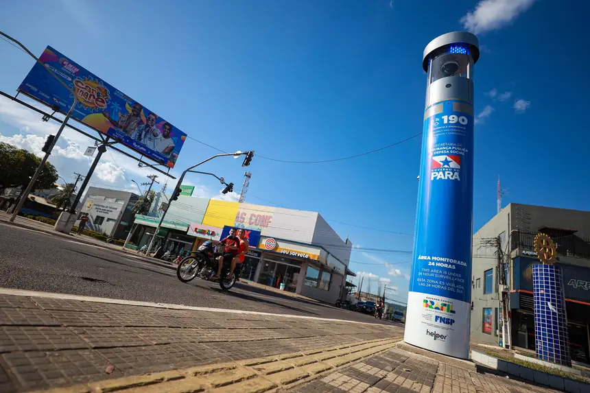 Em dois anos totens de segurança auxiliam na segurança e no videomonitoramento do estado