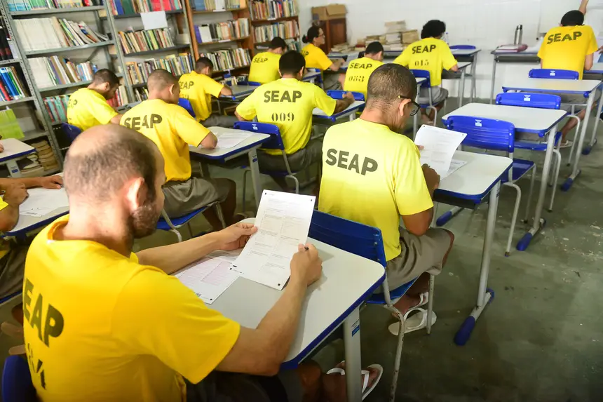 Em 2025, Seap estabelece novo recorde no número de inscrições no Encceja PPL