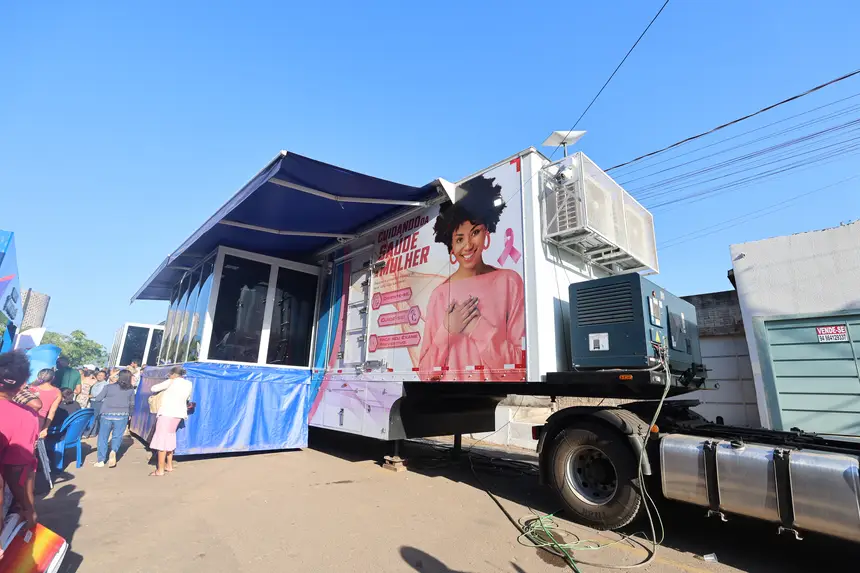 Carreta da Mulher realiza mais de 7,5 mil atendimentos durante as ações do "Por Todas Elas"