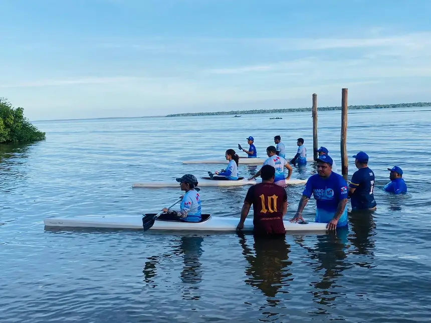 Projeto Canoagem Rios de Talentos chega a Curralinho com capacitação e equipamentos