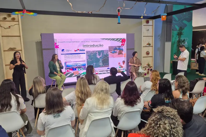 Na COP 30, Cosanpa debate o saneamento como estratégia às questões climáticas 
