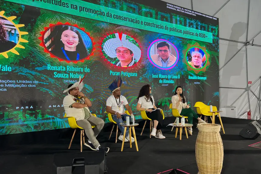 Semas incentiva na COP30 o papel da juventude na defesa do desmatamento zero