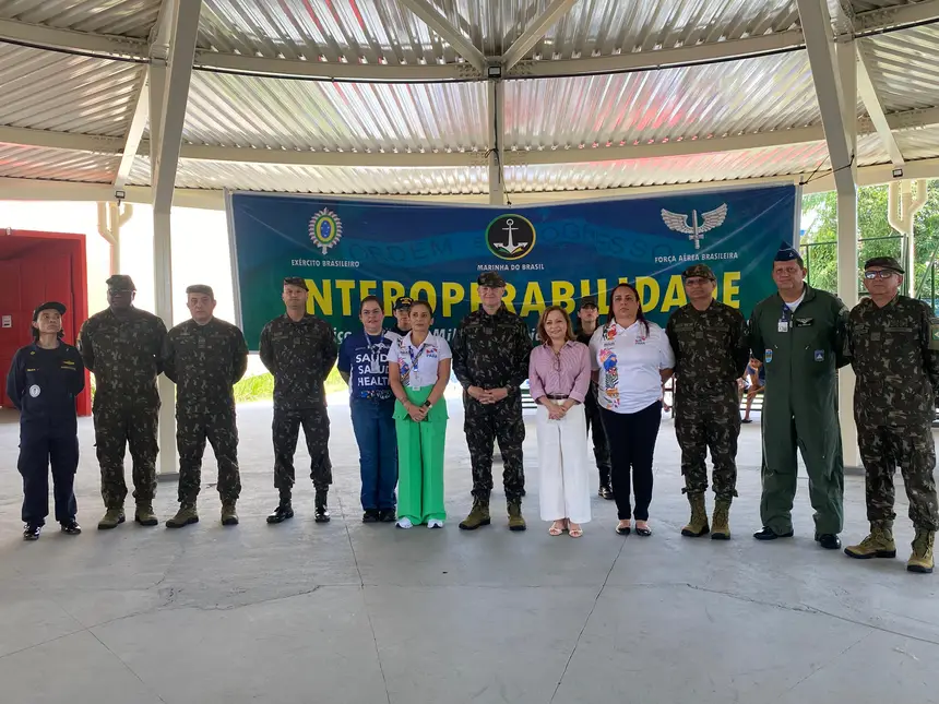 Usina da Paz do Guamá recebe ação integrada de saúde e cidadania realizada pelas Forças Armadas