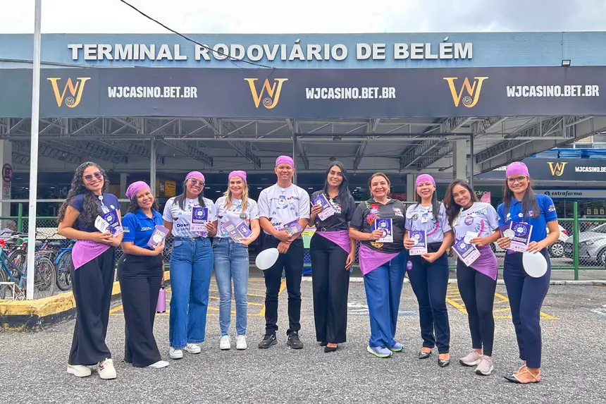 Hospital da Mulher do Pará reforça combate à violência contra a mulher em ação no Terminal Rodoviário de Belém