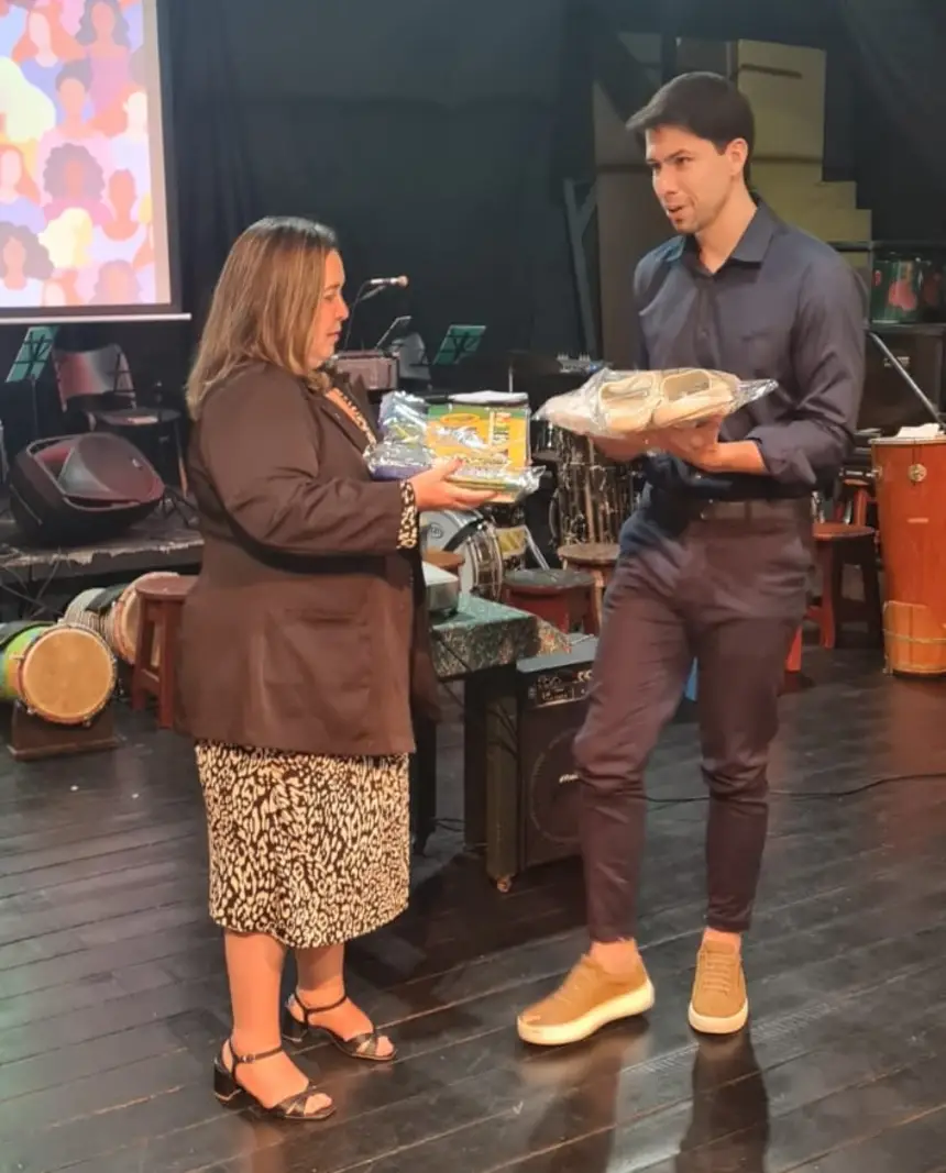 Curro Velho recebe doação da Receita Federal via programa "Receita por Elas"