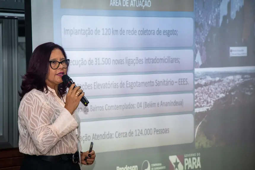 Cosanpa apresenta ações do Prodesan Pará Lagos na Semana da Água 2025, em Buenos Aires, na Argentina