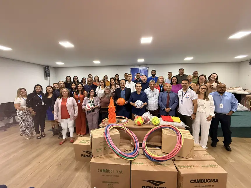 Governo do Pará entrega material esportivo a adolescentes da Fasepa e fortalece inclusão