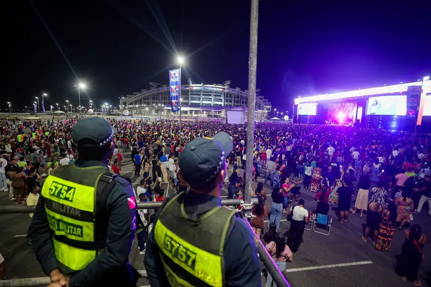 Estado garante segurança e monitoramento na primeira noite do 'Vem Louvar Pará'