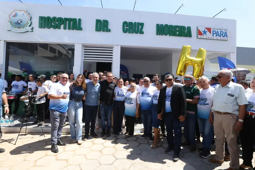 Governo do Pará entrega novo Hospital Dr. Cruz Moreira, em Limoeiro do Ajuru
