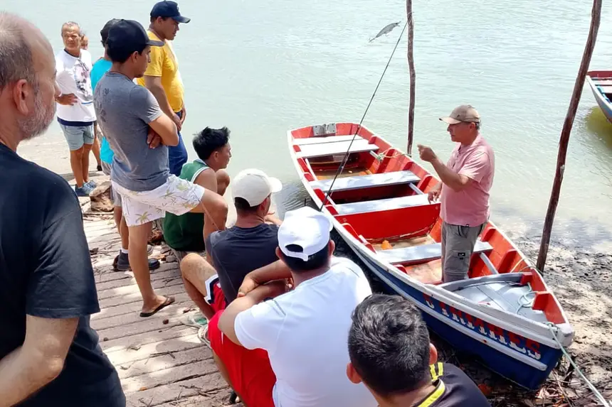 Setur capacita condutores de pesca esportiva em Curuçá e São João de Pirabas