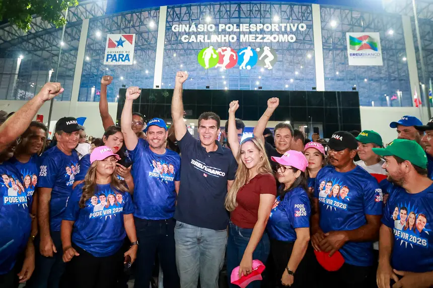 Governo do Pará entrega ginásio poliesportivo em Breu Branco e autoriza novas obras para o município