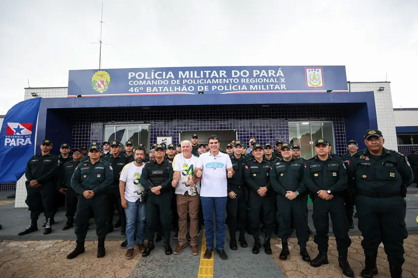 Governo entrega em Novo Progresso o 46º Batalhão da Polícia Militar  