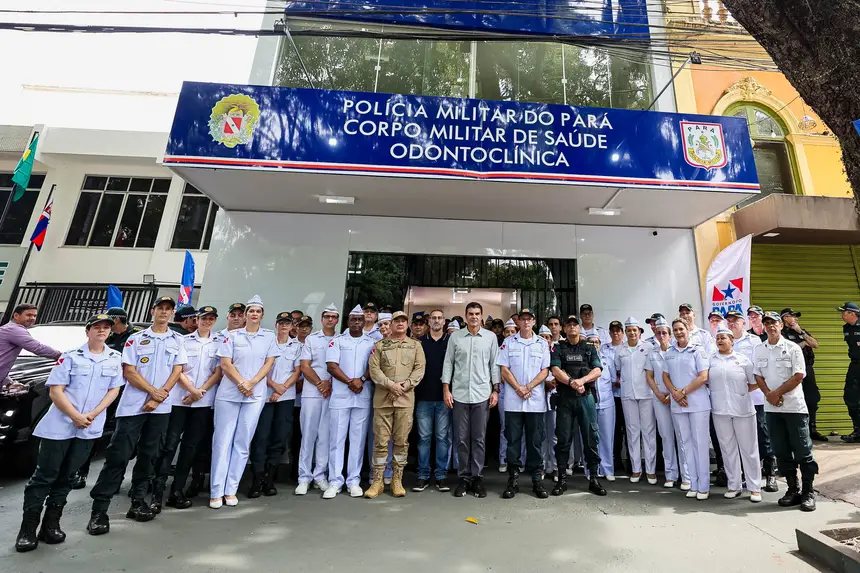 Reconstrução da Odontoclínica da PM garante estrutura modernizada e novos equipamentos em Belém