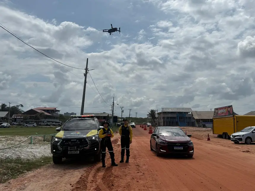 Detran garante fiscalização no fluxo de saída de Belém e em Salinópolis 