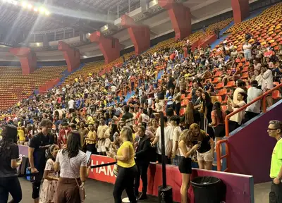 notícia: Fofão prestigia Mundial de Clubes de Vôlei em Belém e destaca acolhimento dos paraenses