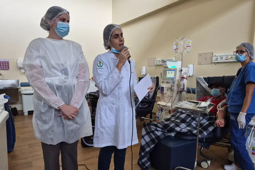 Hospital Regional do Tapajós fortalece adesão de pacientes a tratamento renal em Itaituba
