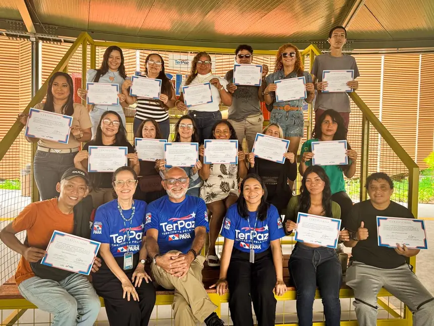 Semas forma novos agentes ambientais em curso que integra cidadania e sustentabilidade nas UsiPaz