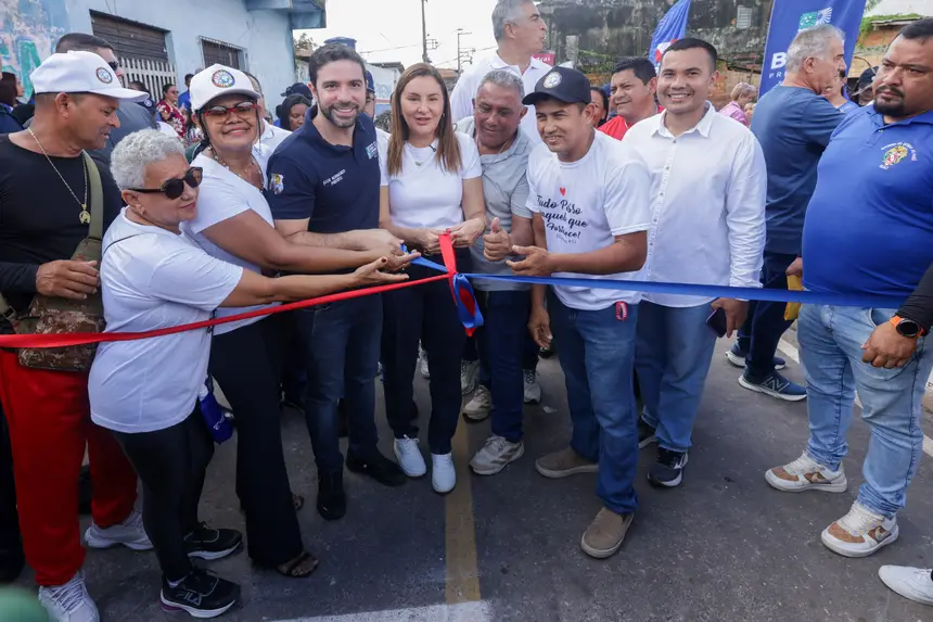 Governo do Pará entrega 26 ruas revitalizadas no bairro do Tapanã, em Belém
