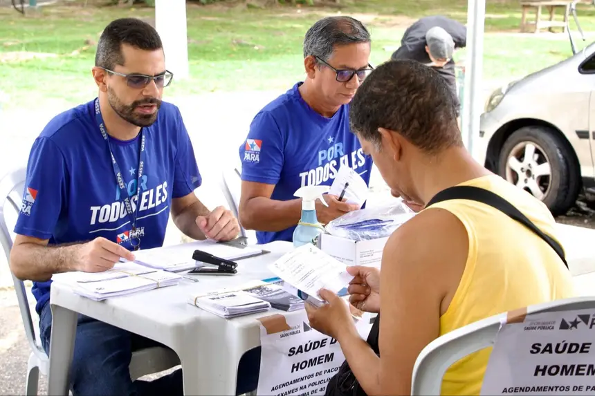 Sespa leva ação de prevenção ao câncer de pênis às praças de Belém