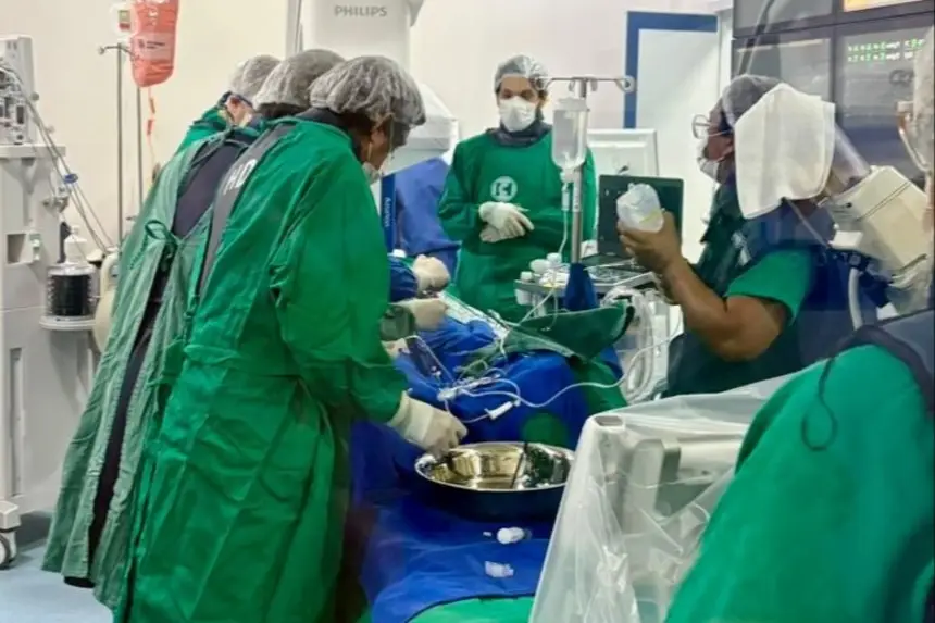 Hospital Gaspar Vianna é o primeiro da Amazônia a oferecer cirurgia cardíaca inovadora pelo SUS de forma permanente