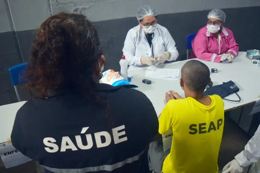 Seap realiza ação de saúde e amplia atendimento a mais de 200 internos em Santa Izabel do Pará