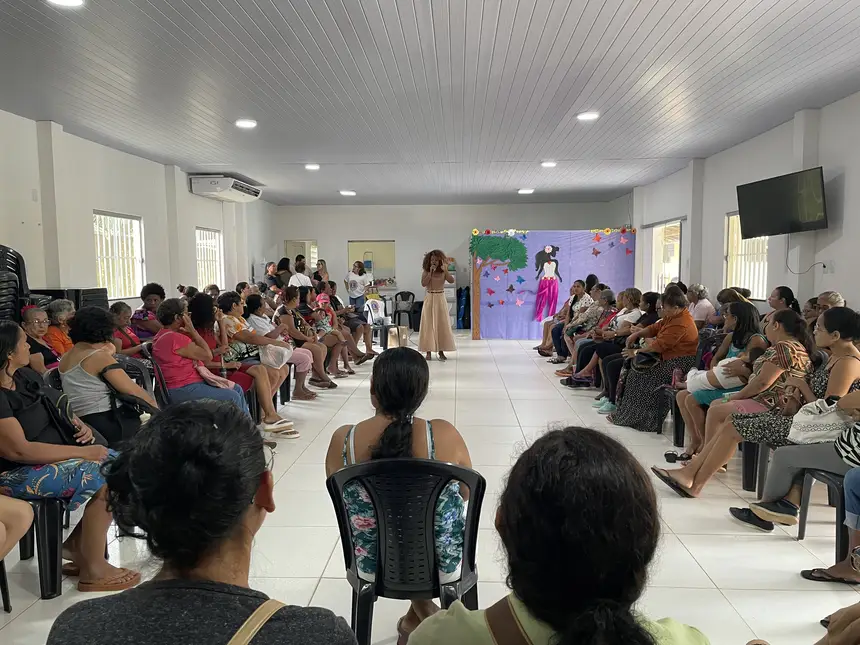 Seirdh promove palestra sobre letramento racial durante encontro de mulheres em Benevides
