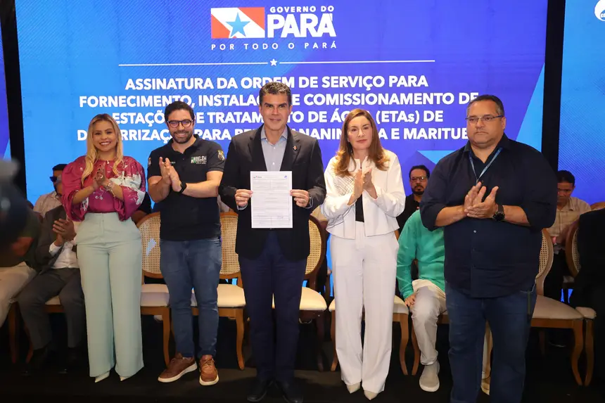 Estado autoriza construção de cinco novas estações de tratamento de água