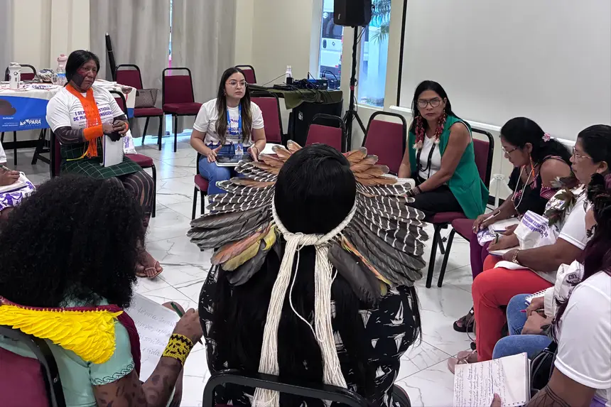 Mulheres indígenas se reúnem em seminário para o enfrentamento à violência no Pará
