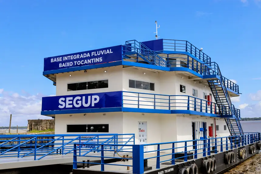 Estado amplia segurança em rotas fluviais com nova base no Baixo Tocantins