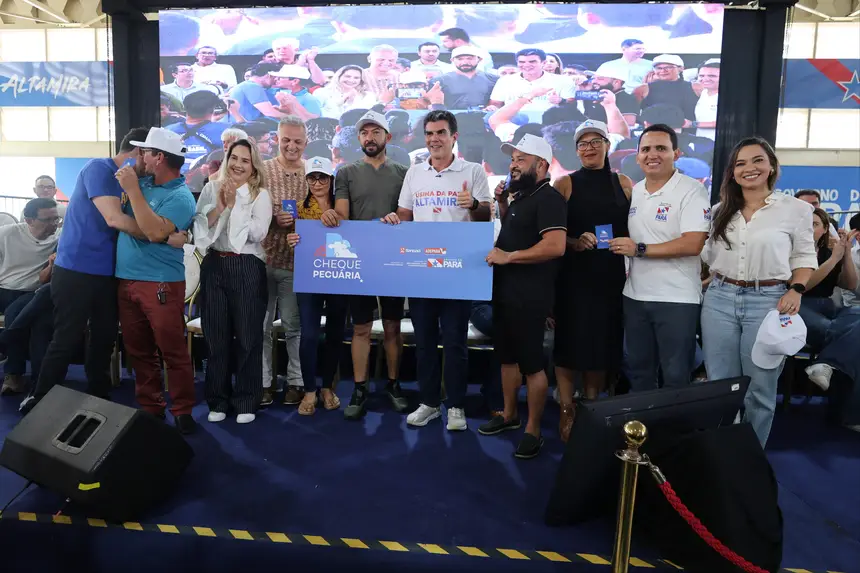 Governo do Pará entrega Cheques de Pecuária em Altamira e reforça estímulo à produção