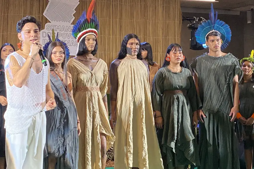 Seap fortalece ressocialização com participação de internas em desfile da Semana dos Povos Indígenas