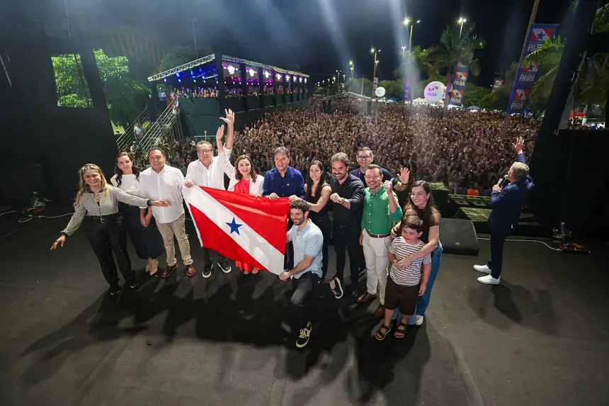 "Vem Louvar Pará" reúne 50 mil pessoas em Marabá com grandes nomes da música gospel 