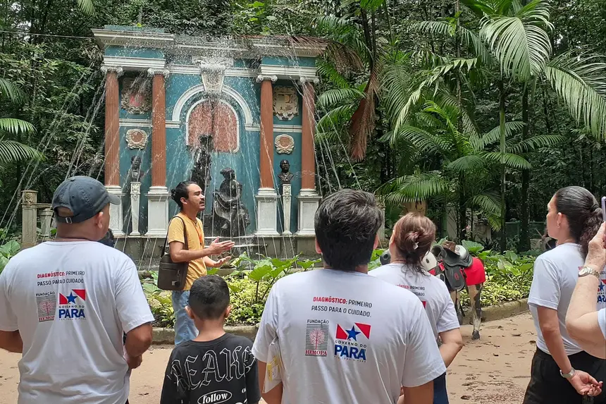 Hemopa promove passeio ao ar livre em Belém para pacientes com hemofilia 