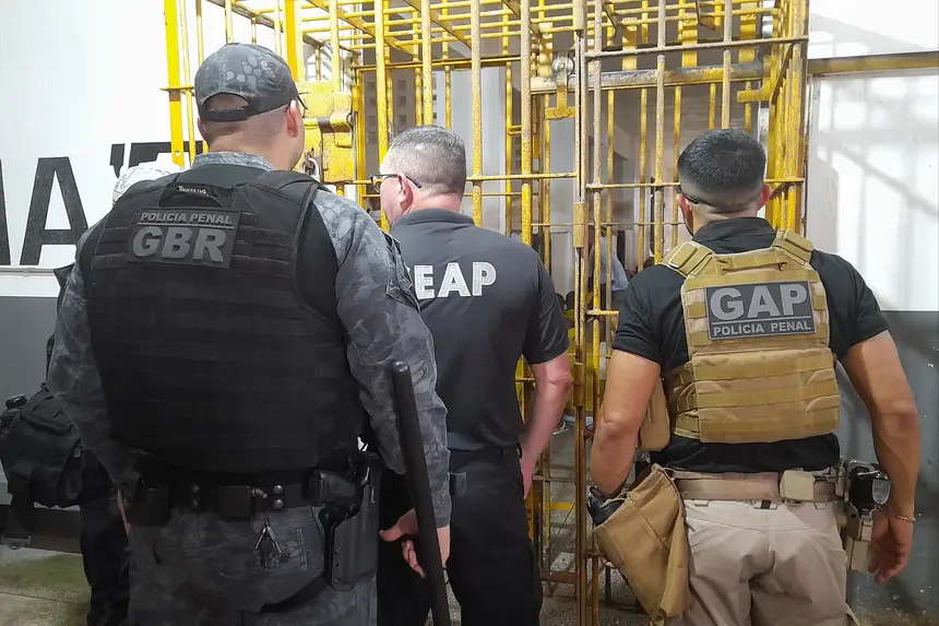 Operação “Dia do Trabalhador - Revista Geral” reforça segurança nas unidades prisionais do Pará 