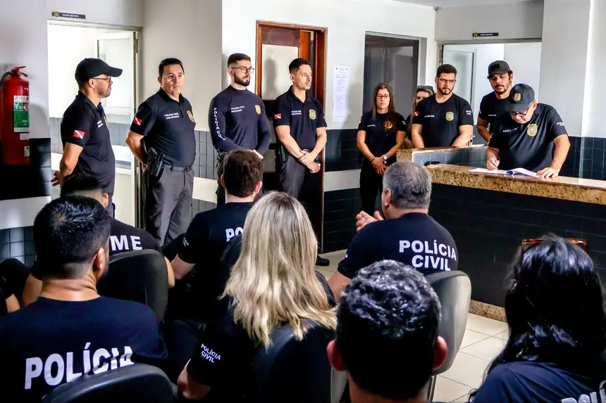 Polícia Civil integra Operação Dia do Trabalhador com reforço de efetivo em delegacias do interior