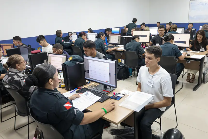 Governo do Pará inicia habilitação de 1.424 novos PMs aprovados em concurso público