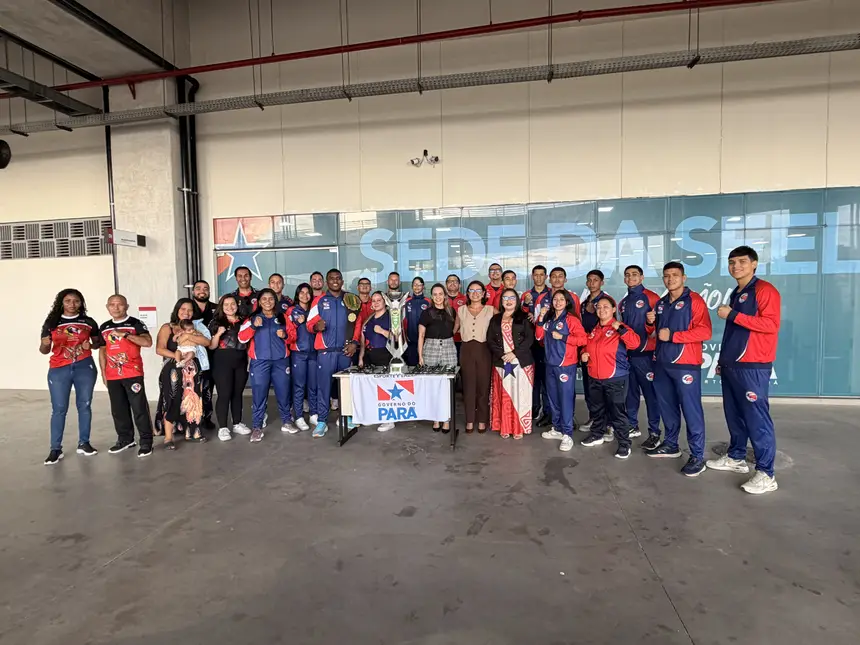 Delegação paraense de Muaythai celebra tricampeonato nacional e apresenta conquistas à Seel