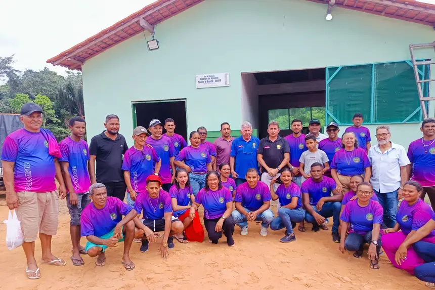 Comunidade de Castanheiro tem moderna casa de farinha com apoio da Adepará