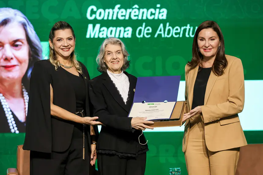 Governadora Hana Ghassan e ministra Cármen Lúcia participam do Congresso Nacional da Defensoria Pública, em Belém